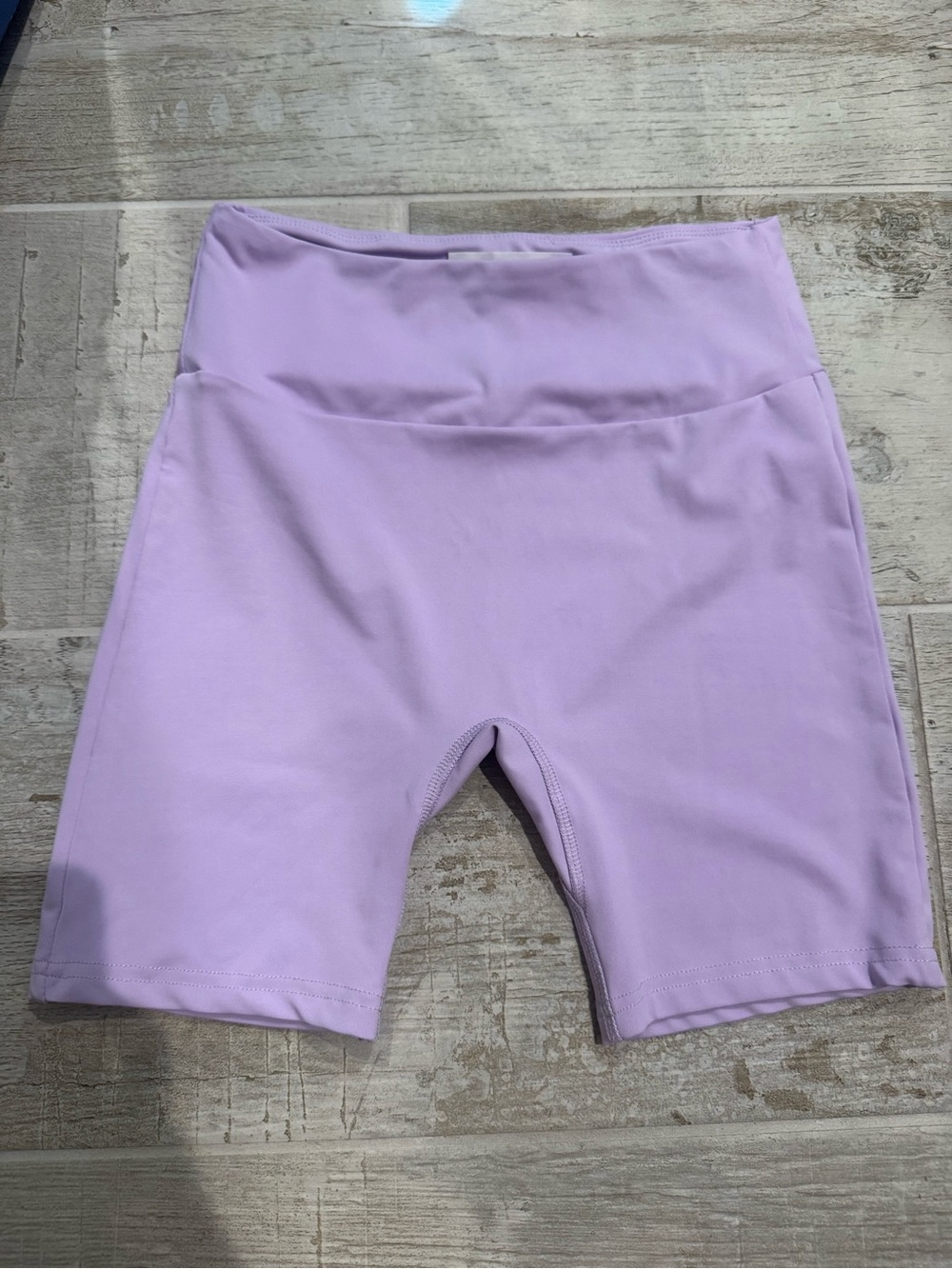 Rivir High-Waist Lavender Bike Shorts Size S